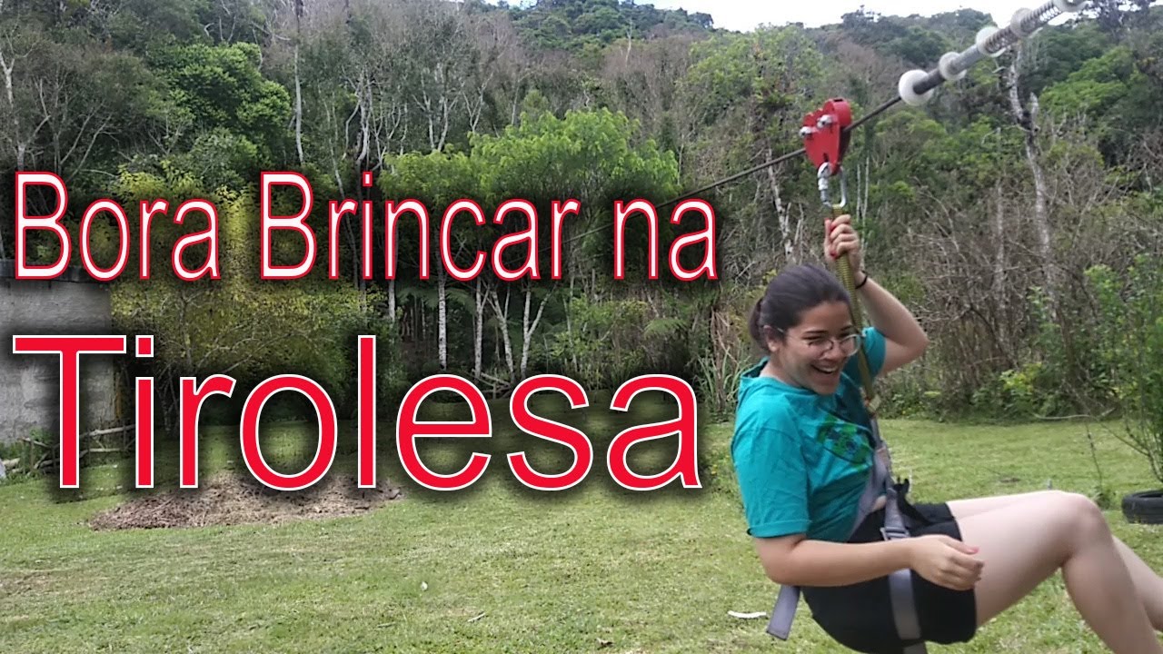 como fazer uma tirolesa, Polia dupla, mosquetão com trava, cadeirinha para tirolesa, cabo de aço 3/8