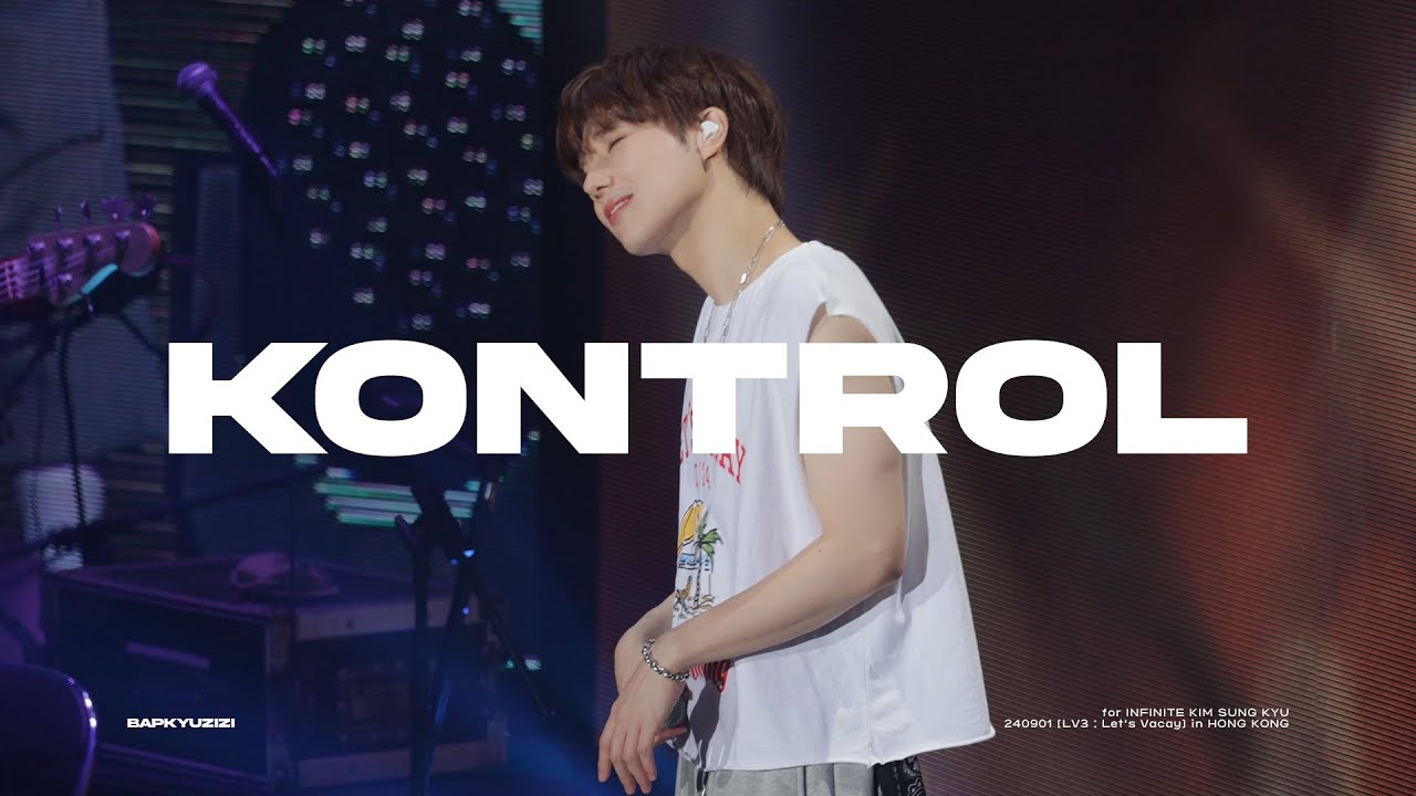[4K] 240901 김성규 - Kontrol @2024 KIM SUNG KYU CONCERT [LV3 : Let's Vacay] in HONG KONG