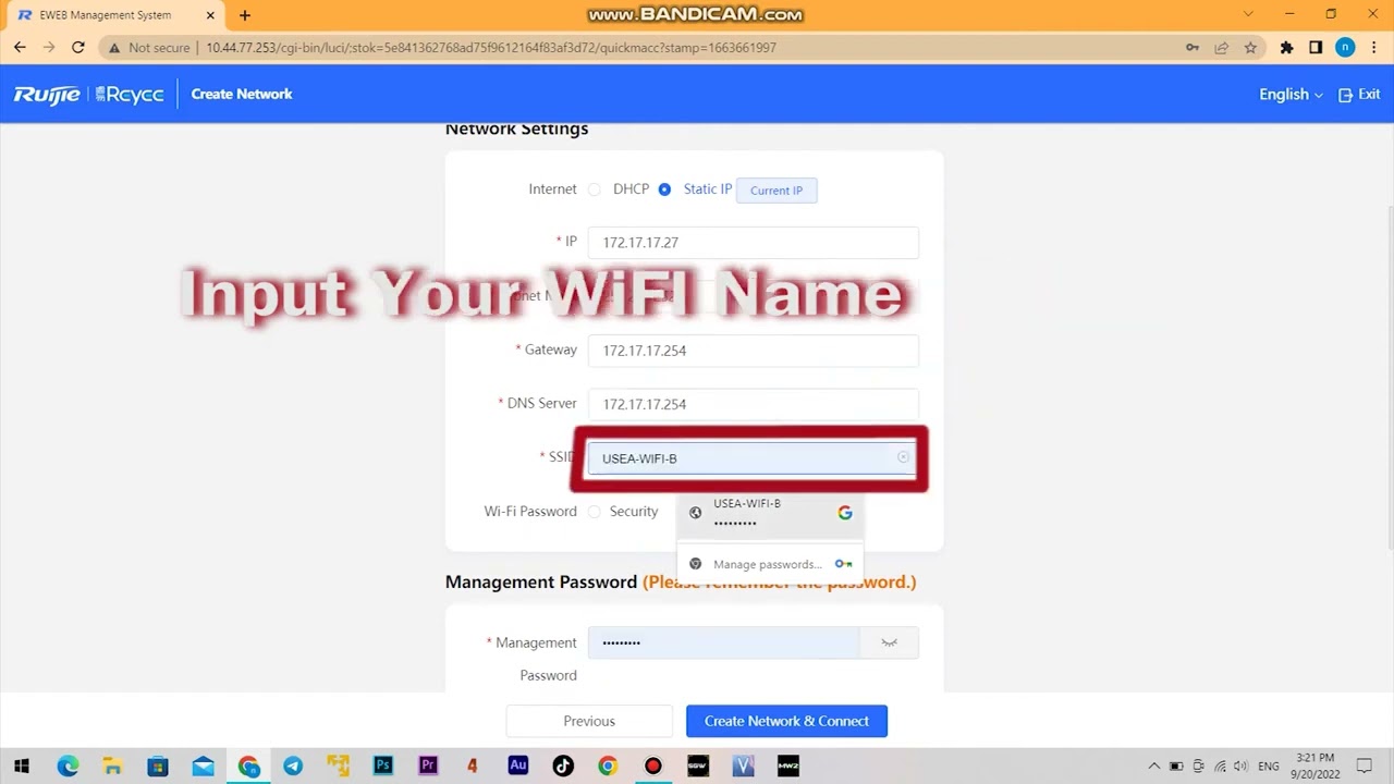 How to Configuration Ruijie wifi AP 2024