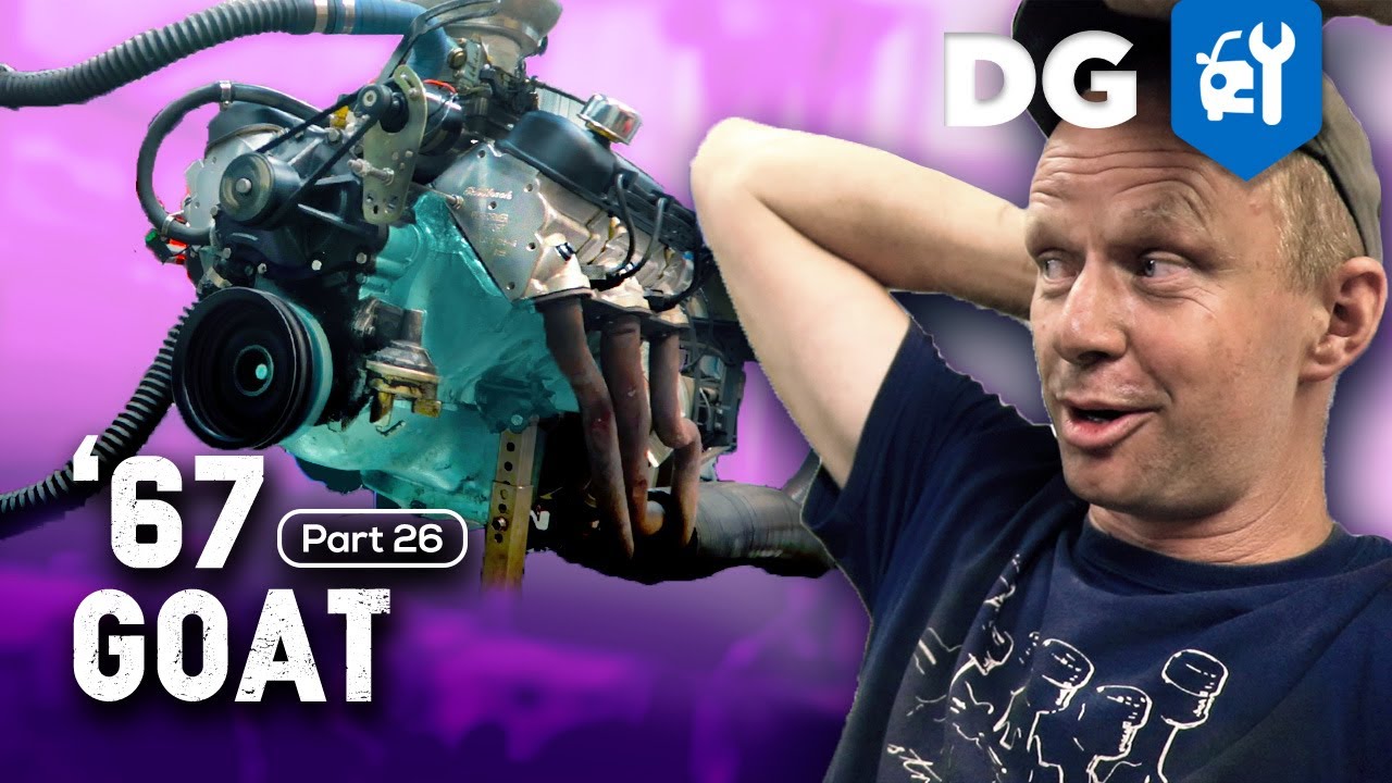 Hotel Engine на динамометре! Edelbrock против Stock Heads | #67GOAT [S2 E1]