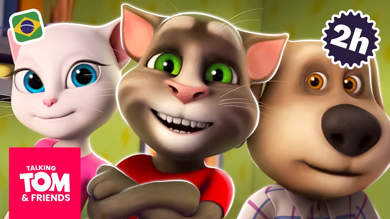 Temporada 1 completa (Parte 1) | Talking Tom & Friends | Colet&acirc;nea de Anima&ccedil;&otilde;es
