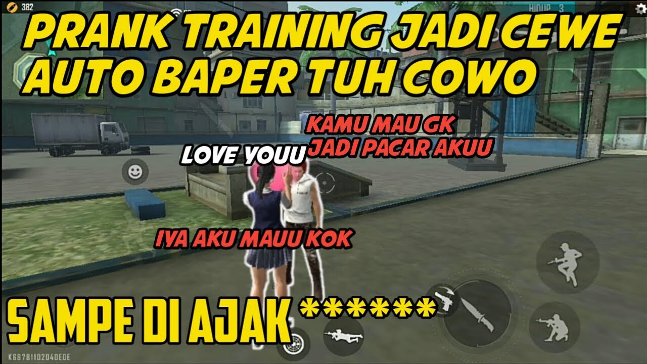 Prank Training Jadi Cewek Auto Ngakak😂😂😂