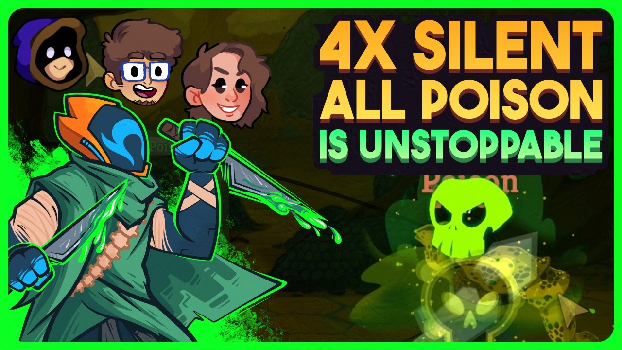 4x Silent + All Poison Is Unstoppable - Slay The Spire 2 [Co-Op]