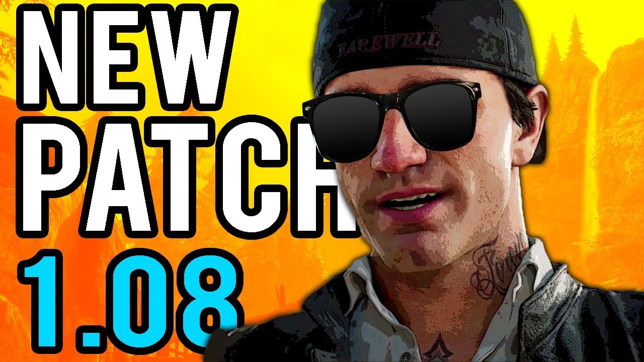 DAYS GONE - New Patch Update 1.08 (IT'S OVER!)