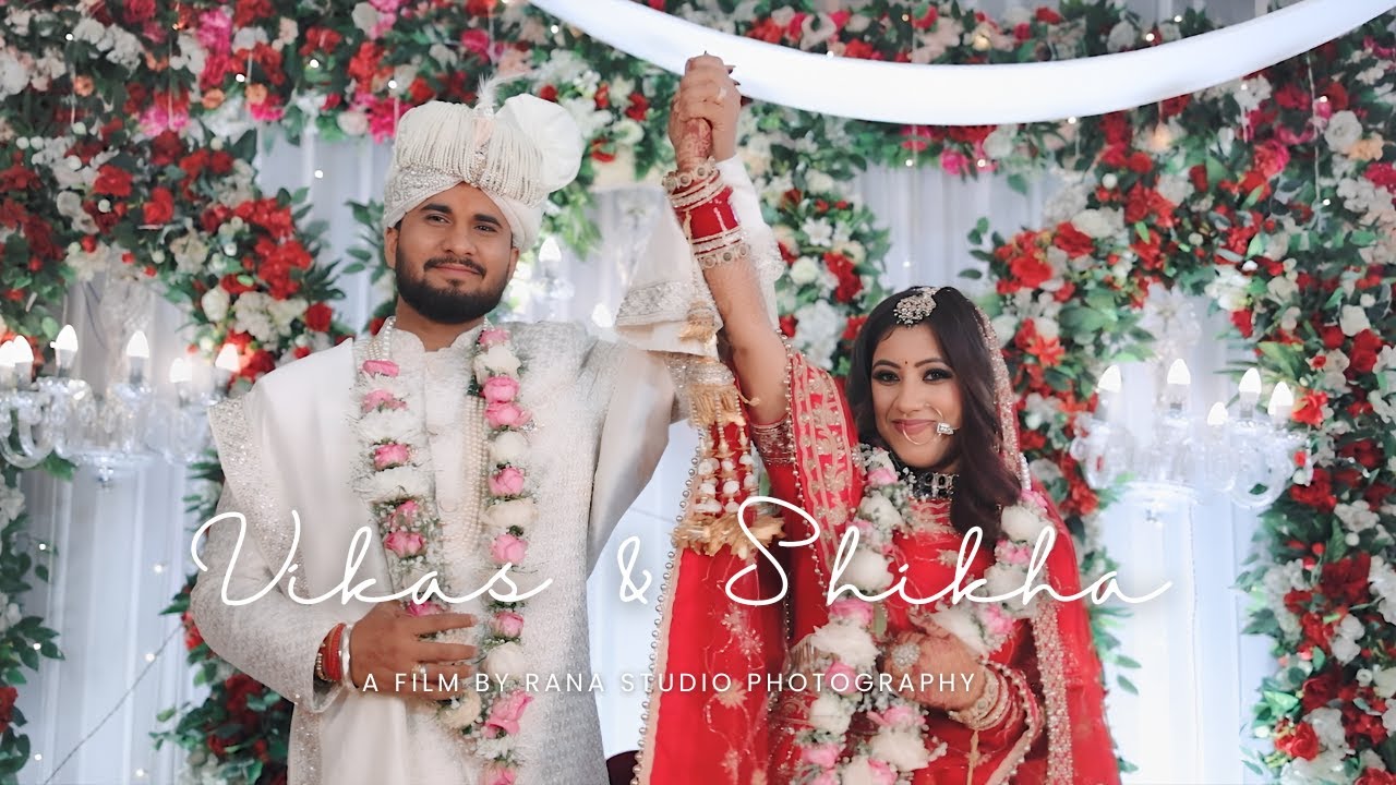 BEST WEDDING HIGHLIGHTS 2025 || A WEDDING FILM OF VIKAS & SHIKHA BY RANA STUDIO PHOTOGRAPHY ||