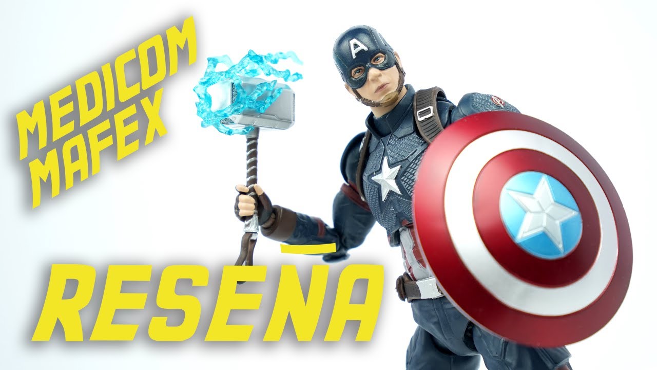 MEDICOM MAFEX | CAPITAN AMERICA | AVENGERS ENDGAME | UNBOXING EN  ESPAÑOL