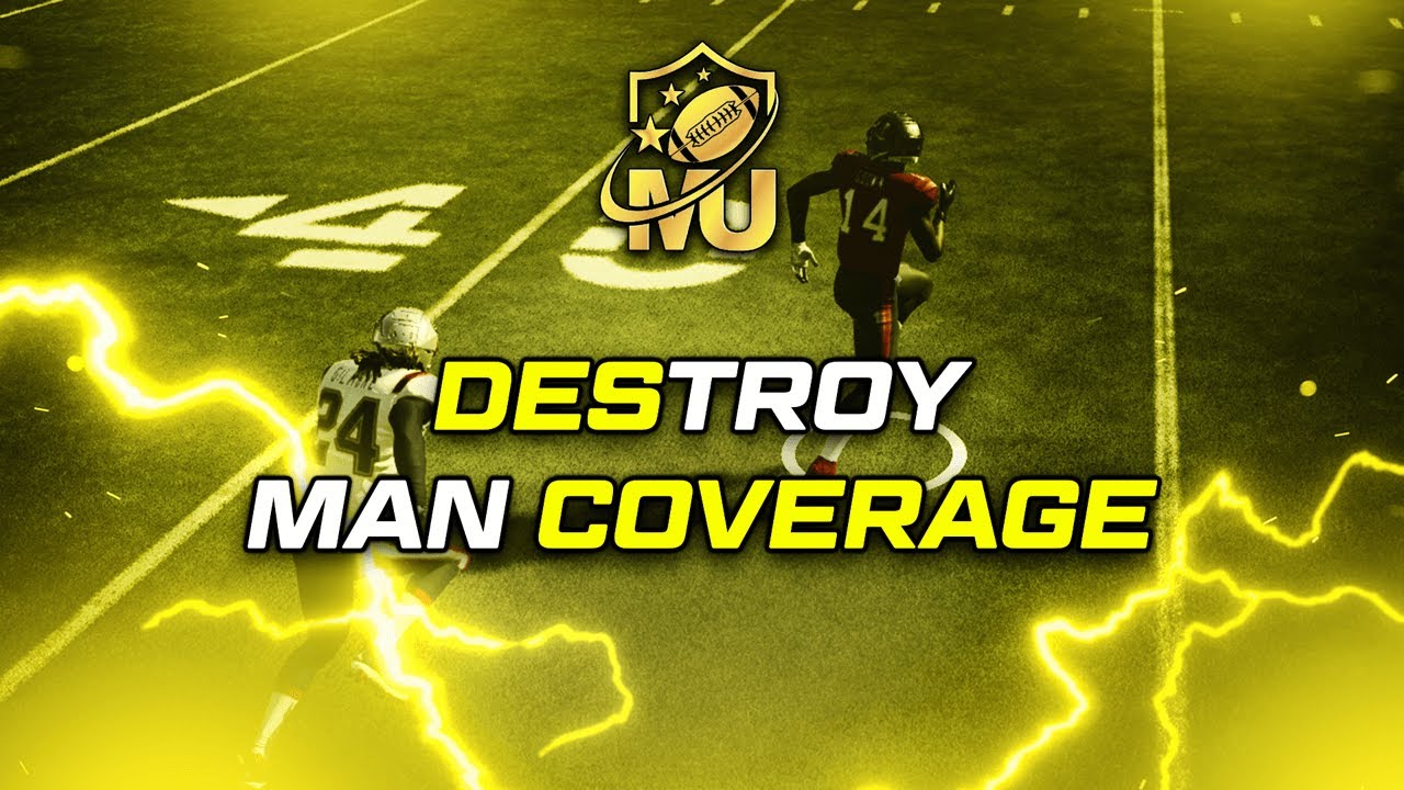 How to Beat Man Coverage in Madden 21 | Money Route and a Great Ability!