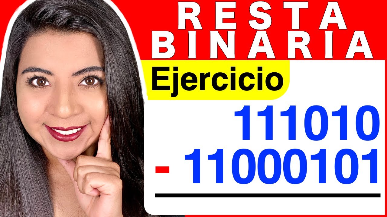 RESTA BINARIA CON SIGNO (números binarios POSITIVOS Y NEGATIVOS) #6