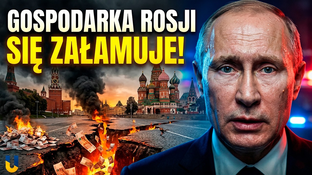 CAŁKOWITY KRYZYS gospodarki Rosji! Rubel UPADNIE, Putin ZRUJNOWAŁ banki