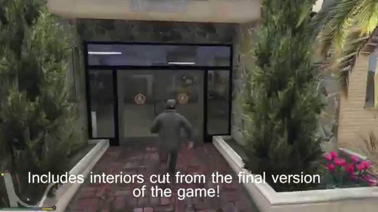 GTA V - OPEN ALL INTERIORS Mod