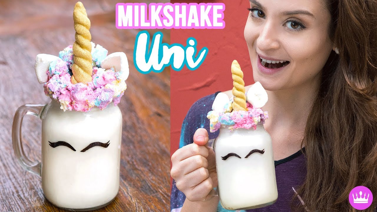 MILKSHAKE UNICÓRNIO! | Cozinha do Bom Gosto | Gabi Rossi