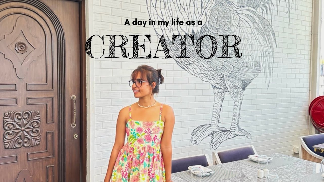 A day in my life as a creator ✨ | life in Bangalore |