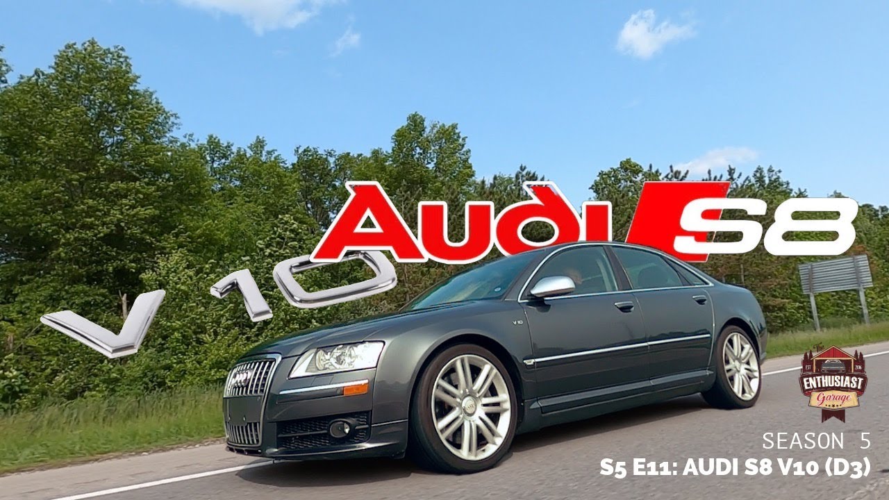 Audi S8 V10 (D3) A bargain V10 that will win your heart. TEG S5 E11