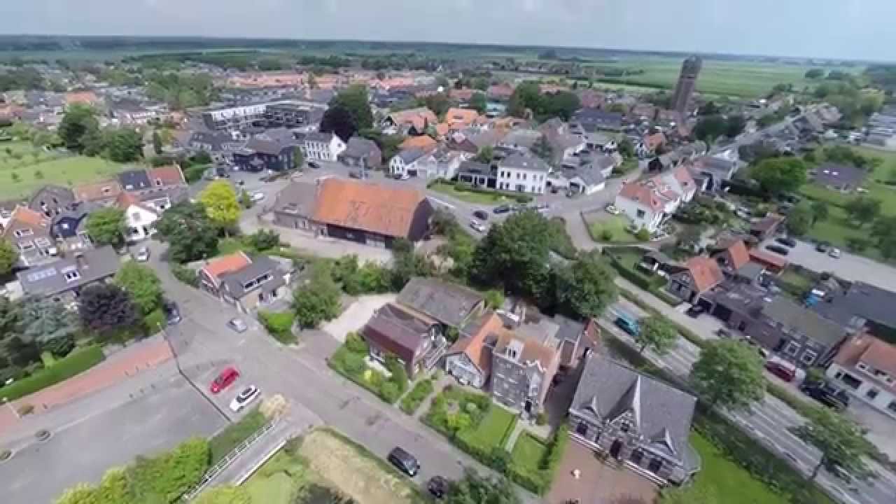 Klaaswaal vanuit de lucht (Havenweg)
