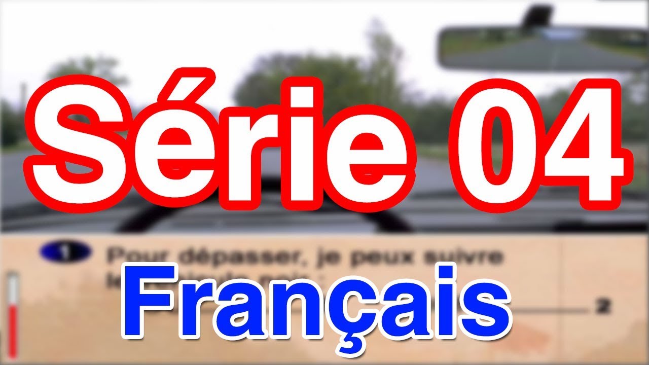 Code De La Route Au Maroc ( FR ) - Série 04