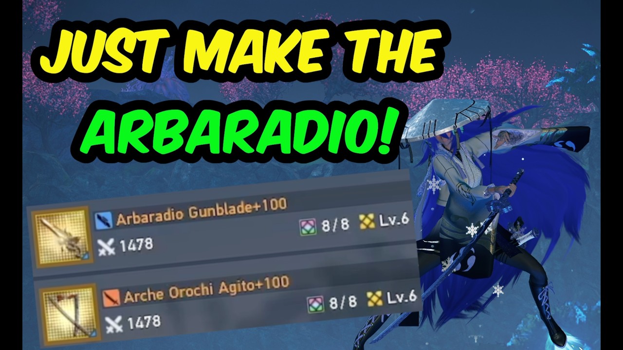 [PSO2:NGS] Arbaradio против Arche: что лучше?