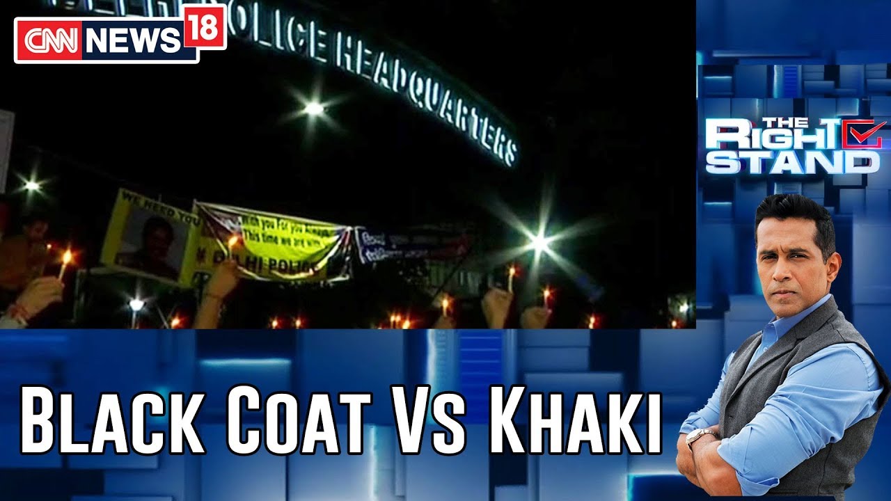 Black Coat Vs Khaki In The National Capital | The Right Stand With Anand Narasimhan
