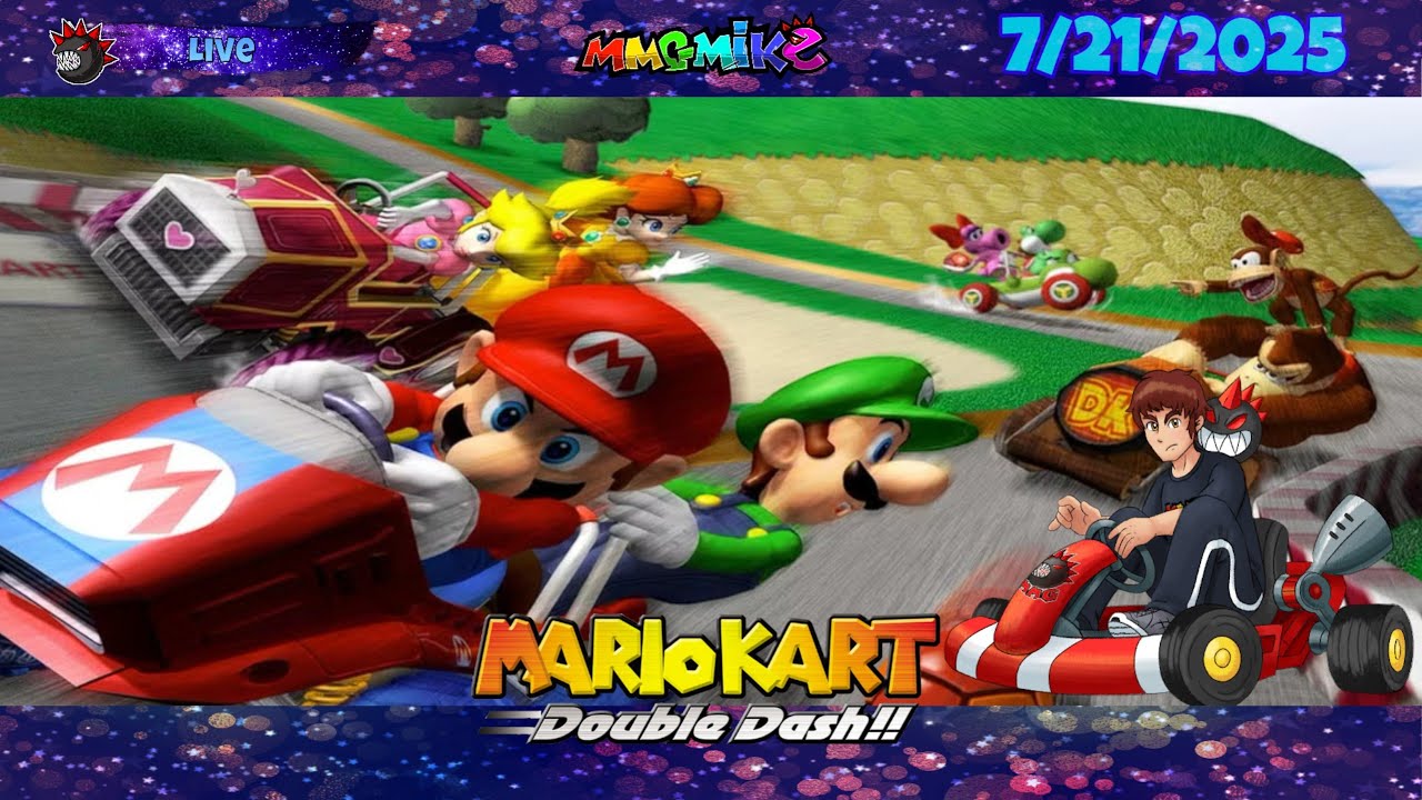 Mario Kart Double Dash Long Island Retro 2025 Training Session 1 with the Bonfire Squad!