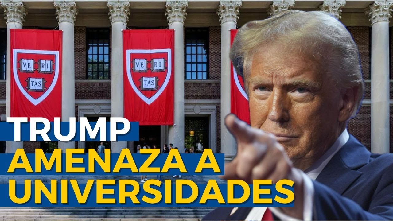 Donald Trump amenaza a Harvard con cobrarle impuestos como entidad política y recortar sus fondos
