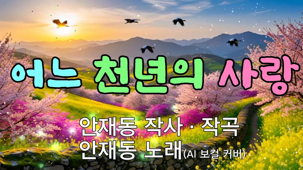 [대중가요] 어느 천년의 사랑 / 안재동 작사 _ 안재동 노래