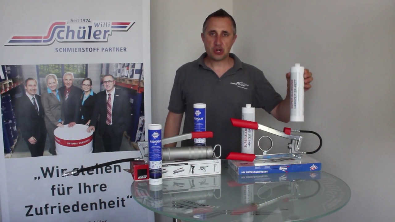 Vorstellung Fett Systeme 400 g Patronen & 500 g Kartuschen