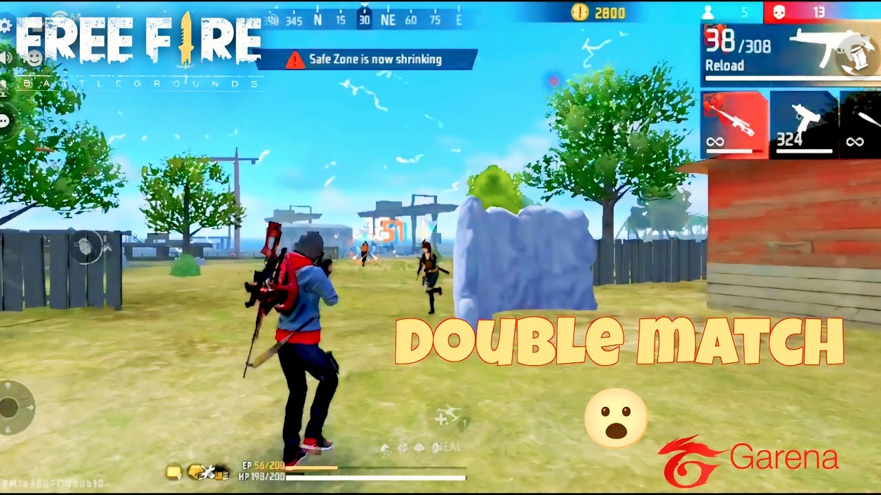 Free fire max | 3 days Double match 😮🔥