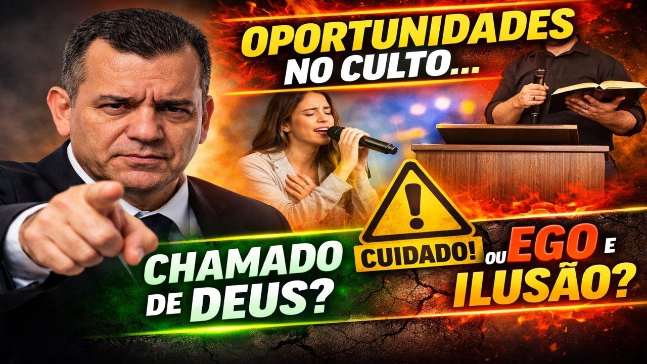 Oportunidades no Culto: Chamado ou Ego? Uma Reflexão Necessária