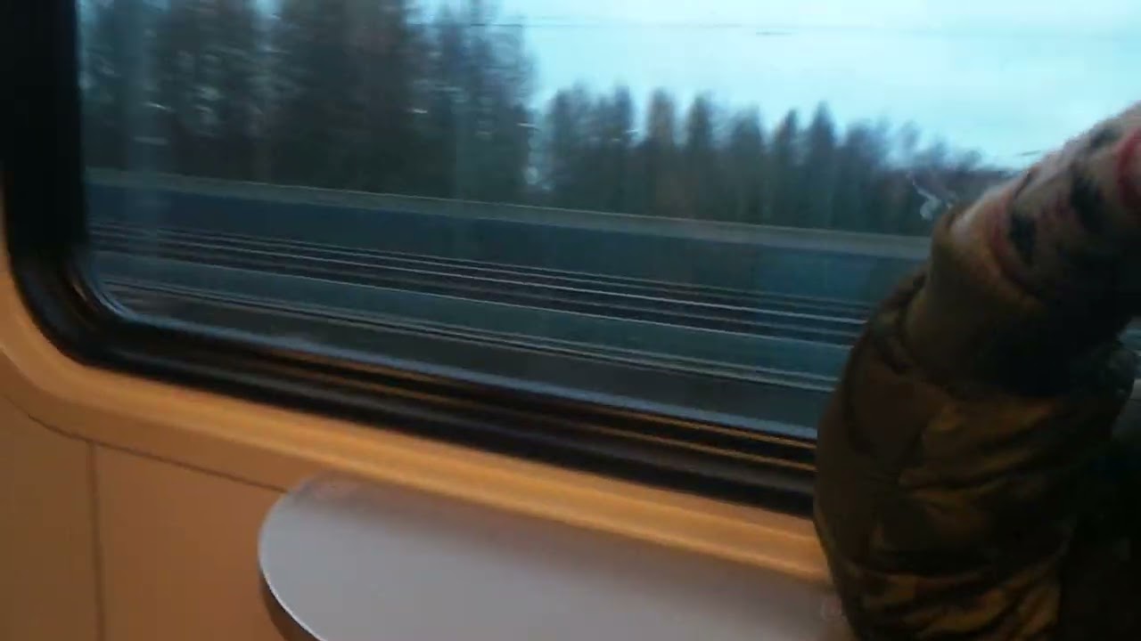 Helsinki, Finland - train from Helsinki City to Kannelmäki