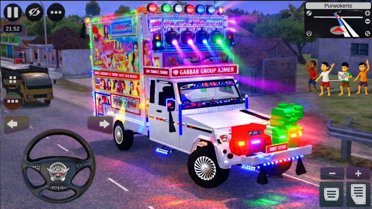 26 जनवरी की डीजे पार्टी डांस ! Dj pickup game bus Simulator Indonesia ! Mobile Game ! Dj pickup mod 