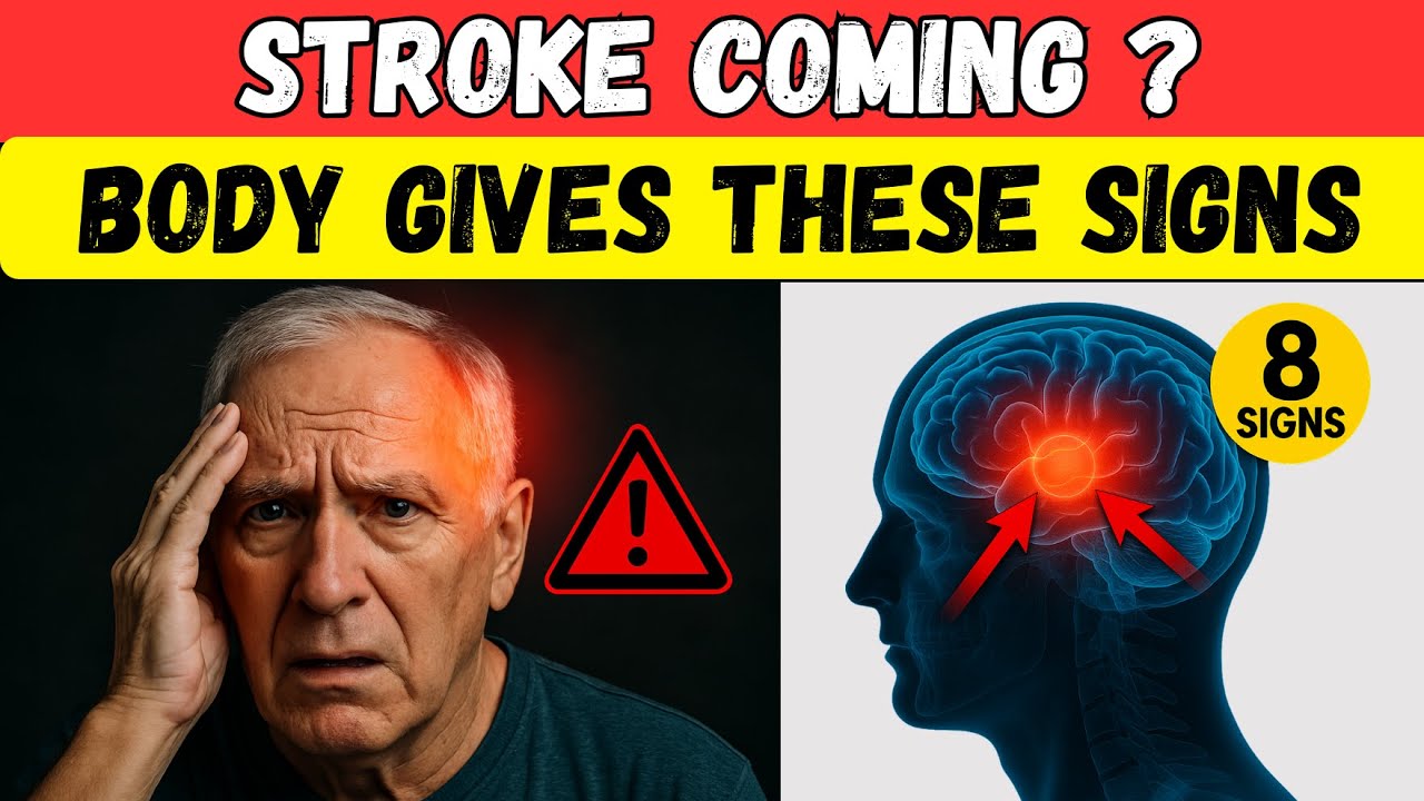 Over 65? 8 Quiet Stroke Warnings That Show Up Weeks Before | Senior Health Tips