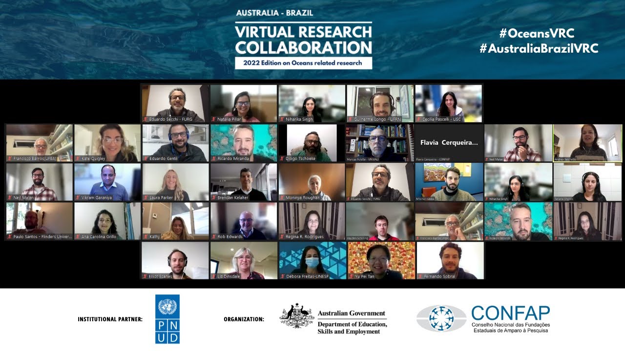 Australia-Brazil Virtual Research Collaboration (2022 Edition on Ocean related research)