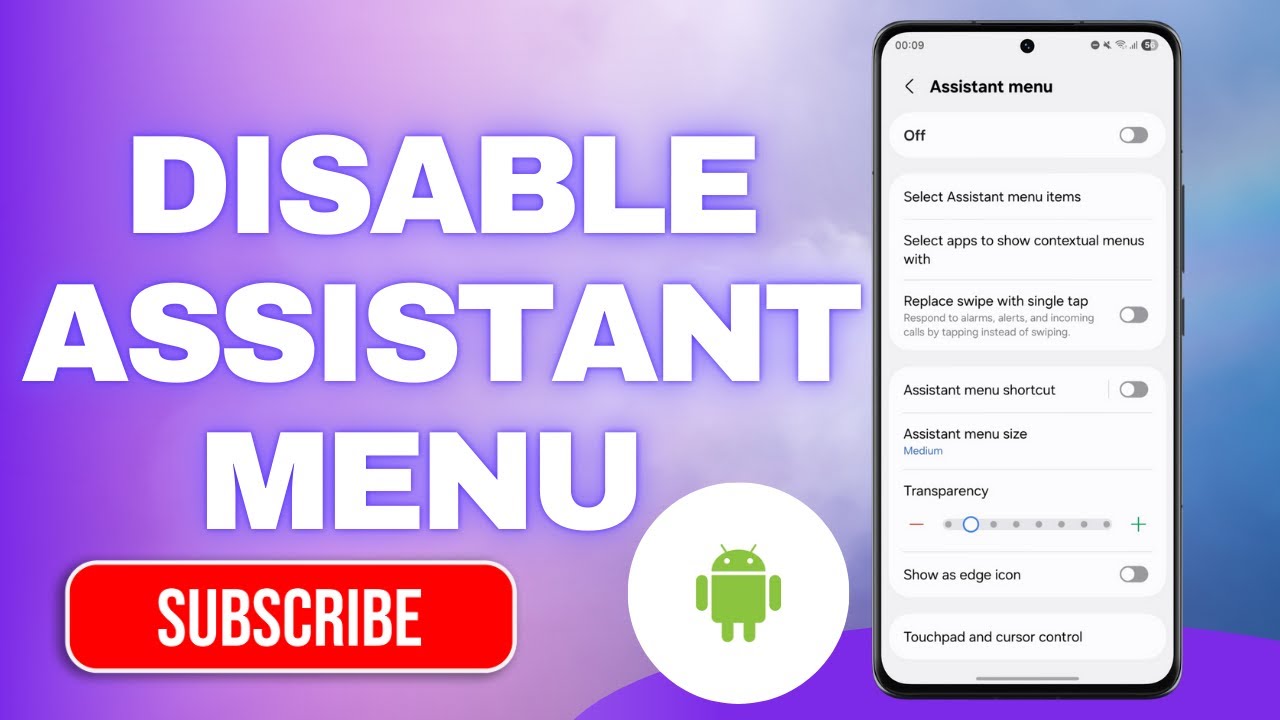 How To Disable Assistant Menu On Samsung Galaxy | Step-by-Step Guide