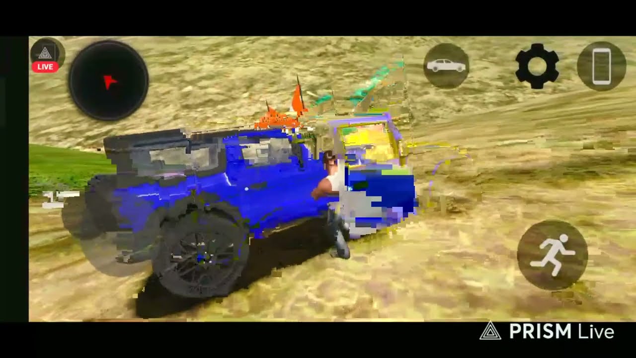 Blue thar mahindra Thar games: indian thar (gadi wala games) car game android game-#2026