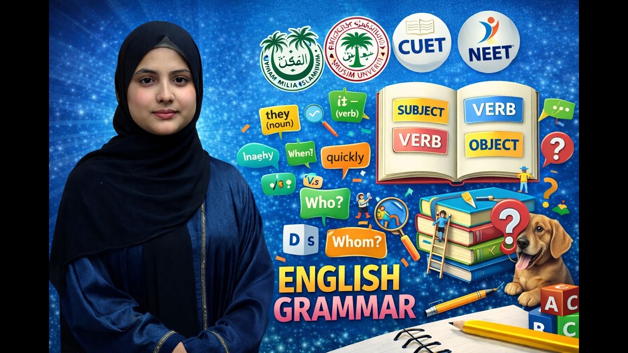 ENGLISH | 9TH ENTRANCE | JMI AMU FREE ONLINE CLASSES|
