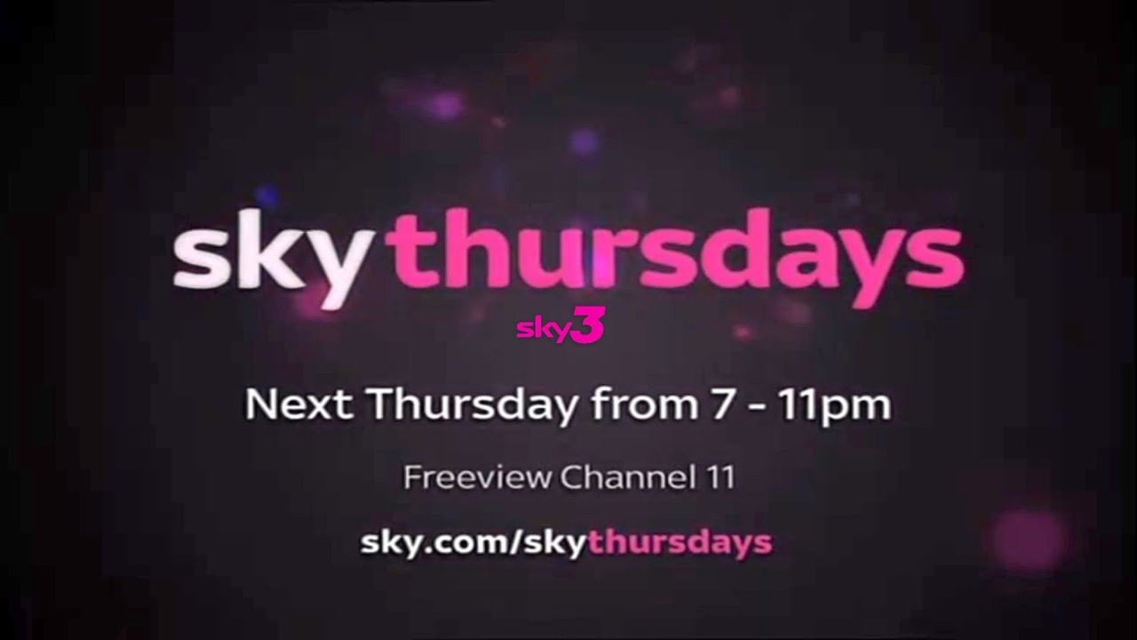(NEW) 𝙎𝙆𝙔 𝙏𝙃𝙐𝙍𝙎𝘿𝘼𝙔𝙎 - (pick tv) - Idents & Graphics! - (2013)