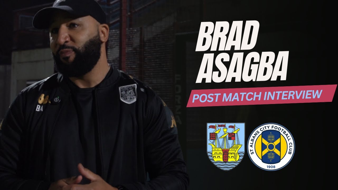 Reaction | Brad Asagba (St Albans)