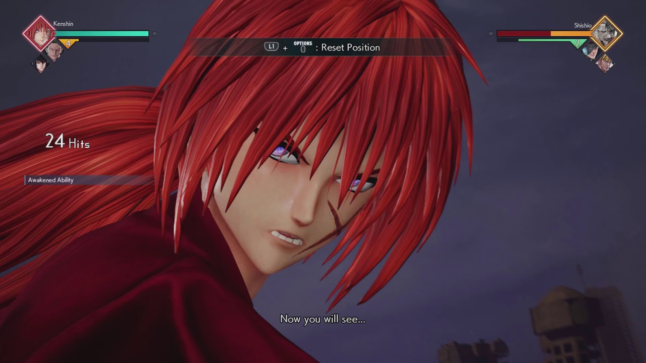 Jump Force - Kenshin Combo Exhibition
