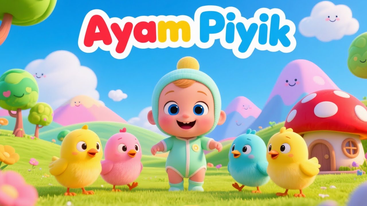 ANAK AYAM PIYIK PIYIK | 5 BEBEK KECIL BERMAIN | CIT CIT CUIT | SUARA HEWAN | JABAL KIDS