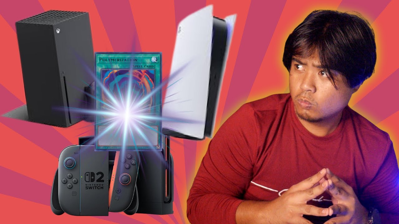 Ain't no way someone fused the Switch 2, Xbox, and PS5 into one console