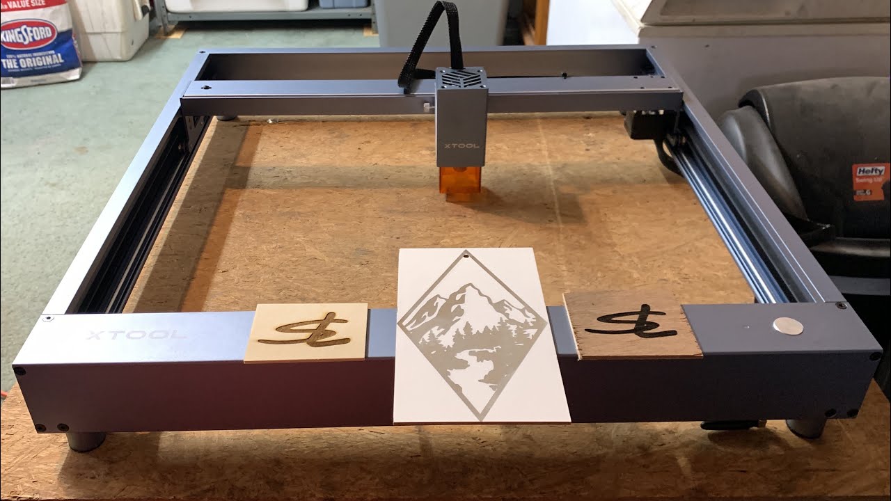 @xToollaser D1 UNBOXING/ASSEMBLY AND FIRST ETCHINGS!