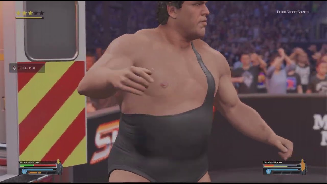 Andre The Giant vs The Undertaker Ambulance Match