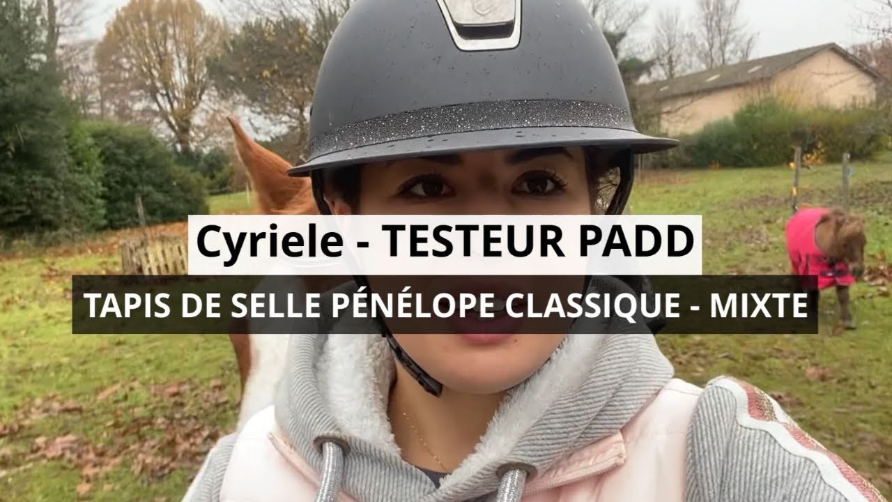 Cyriele a testé pour vous : Le Tapis de selle Pénélope Classique - Mixte
