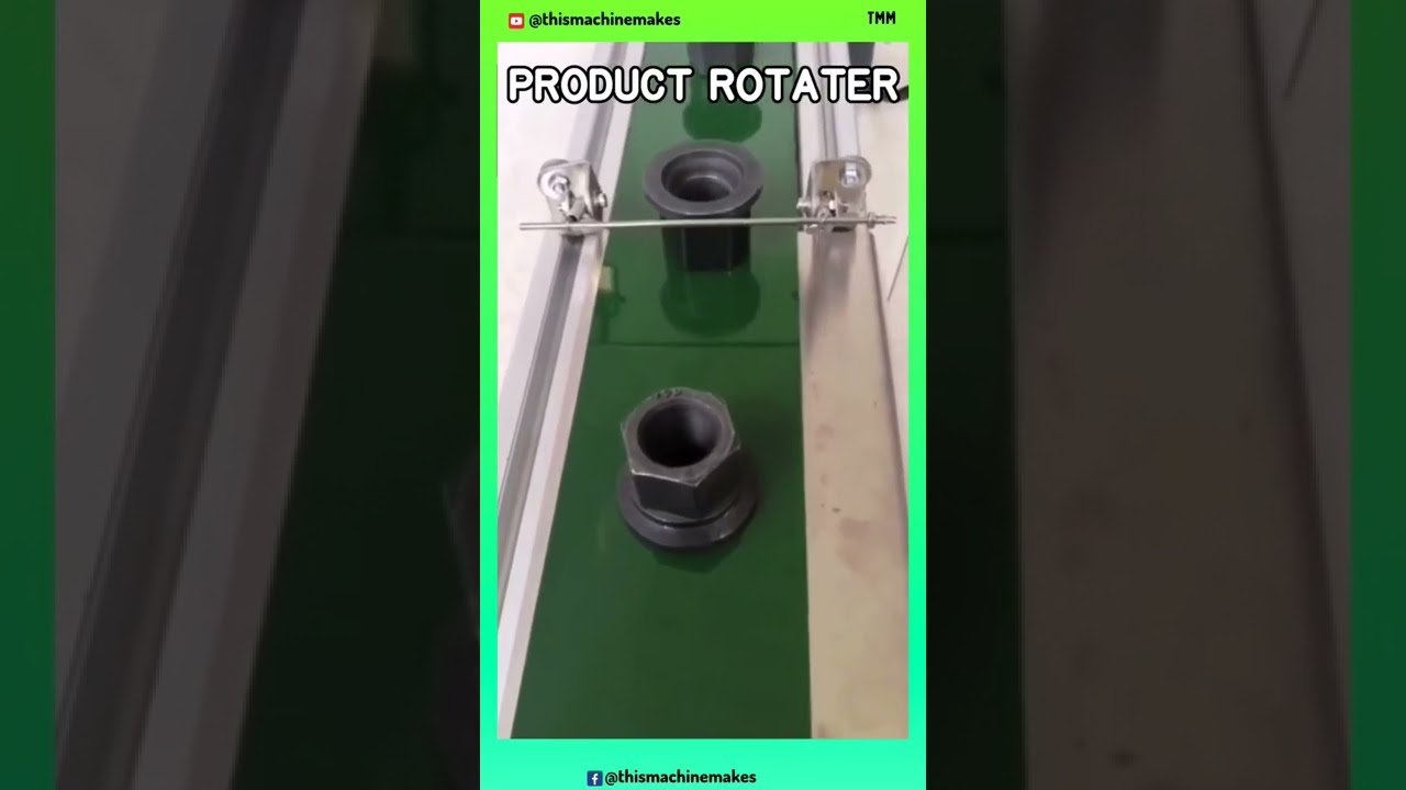 Product Rotating Conveyor #shorts #automation #conveyors