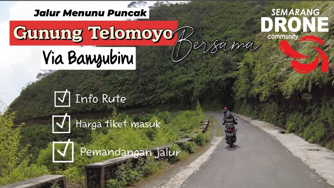 GUNUNG TELOMOYO TERBARU || REKOMENDASI JALUR PALING INDAH MENUJU PUNCAK TELOMOYO feat SDC