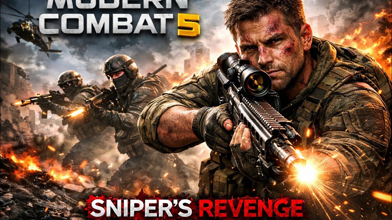 Modern Combat 5 | Sniper Shots | Sniper's Revenge | Action Game | FPS | Android Games | New | 4K