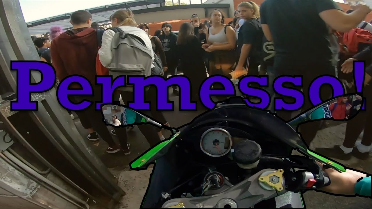 Cosa Vuol dire Andare a Scuola IN MOTO! Kawasaki ZX6-R