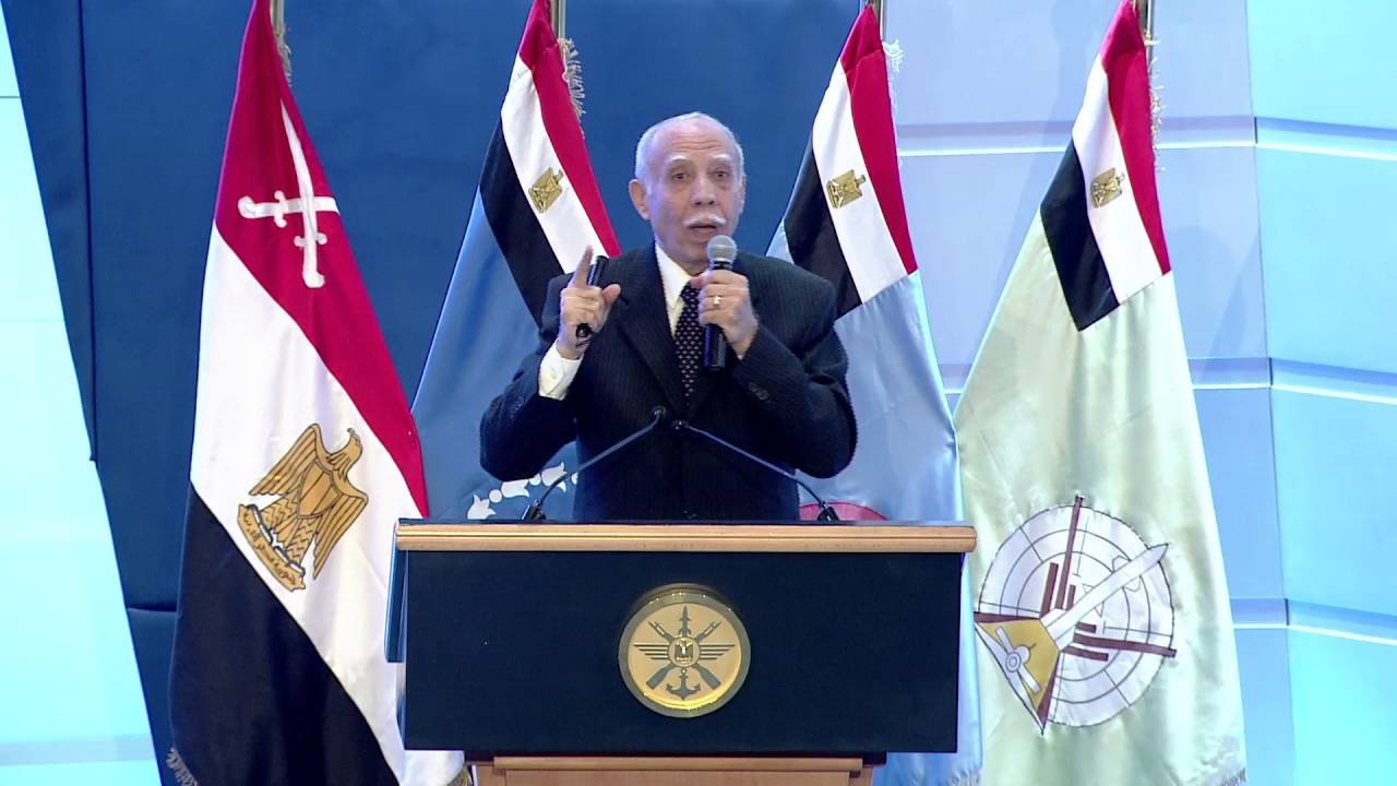 محاضرة اللواء أركان حرب ناجى شهود خلال الندوة التثقيفية الثانية والعشرين