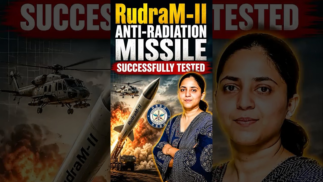 India&rsquo;s New Missile Power RudraM-II Test | Explained