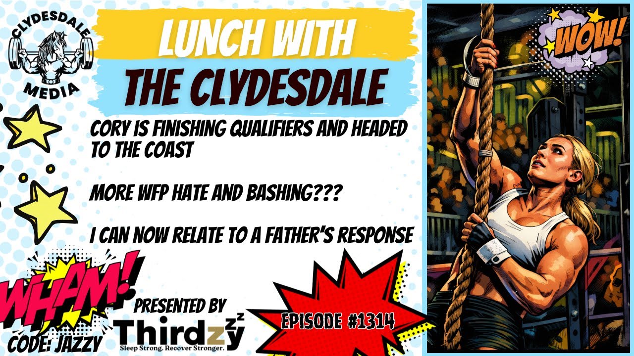 Lunch with the Clydesdale - It's a Cowboy Day!