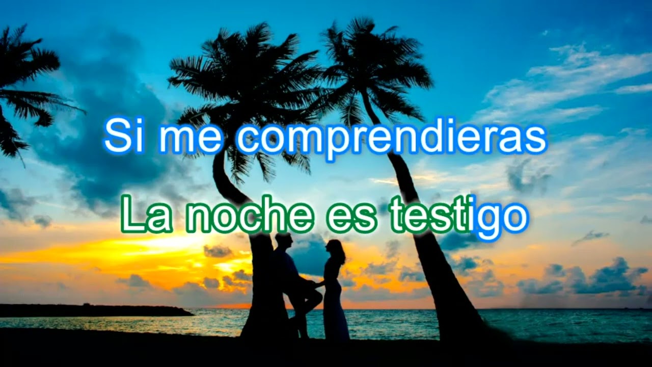 Si me Comprendieras, Letra, Bobby Capo